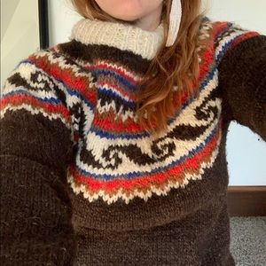 Vintage ski sweater